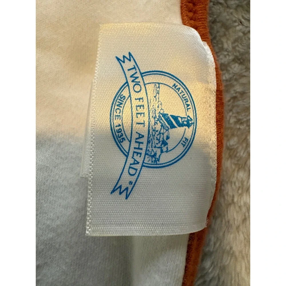 (CL) Two Feet Ahead University of Texas Longhorns Baby Bib White Burnt Orange OS